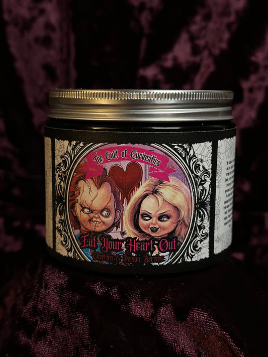 Eat your heart out 8oz wickless candle