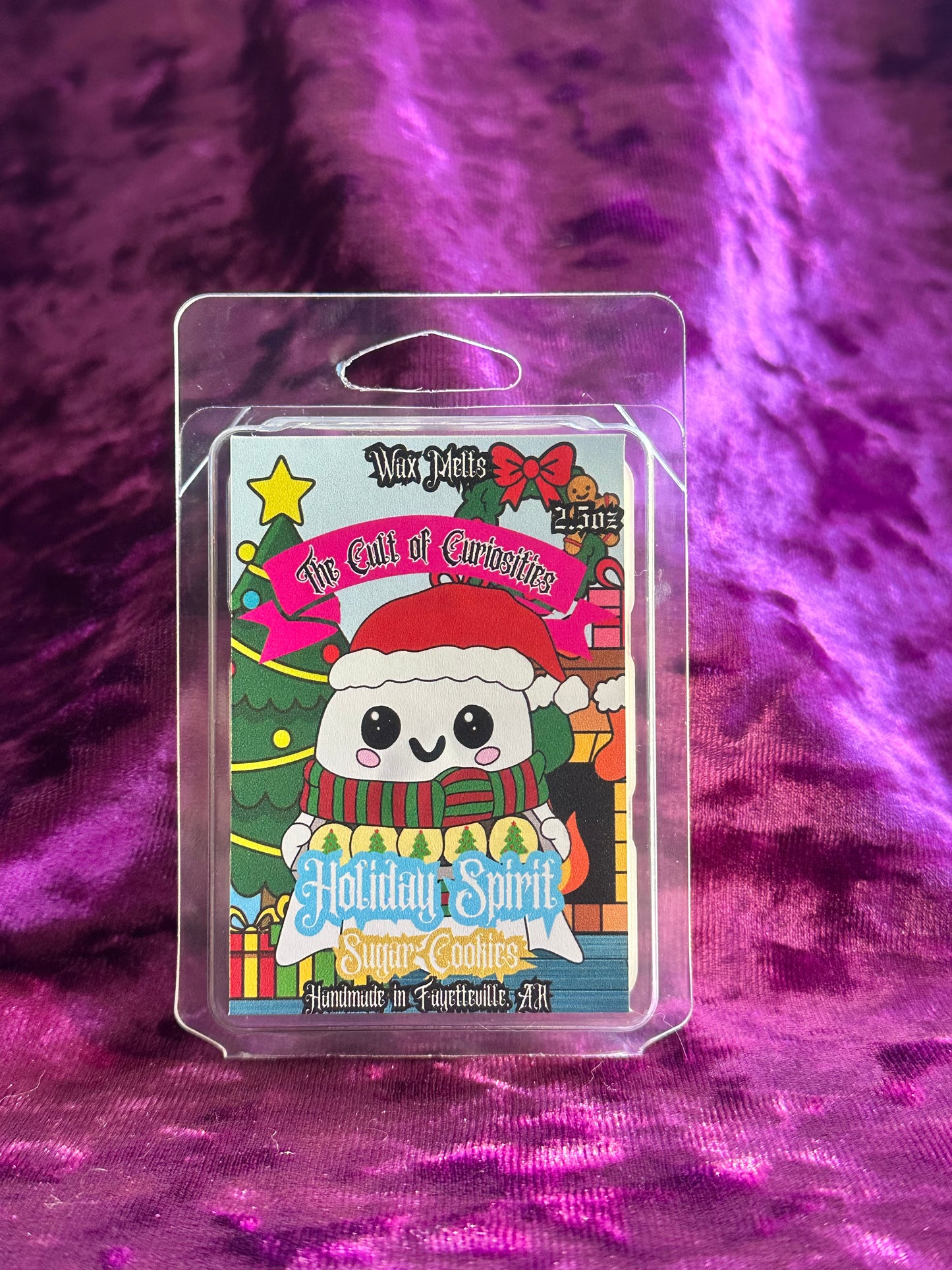 Holiday spirit 2.5oz wax melts