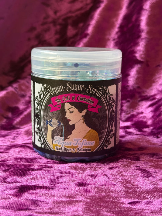 Aqua Tofana 8oz sugar scrub