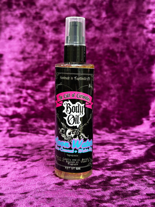 Moon water 4oz mini body oil