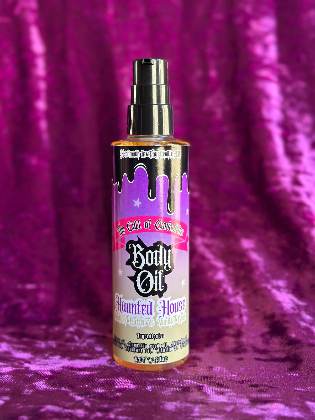 Haunted house 8oz luxe body oil