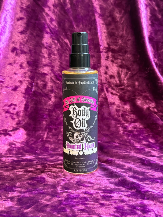 Haunted house 8oz luxe body oil