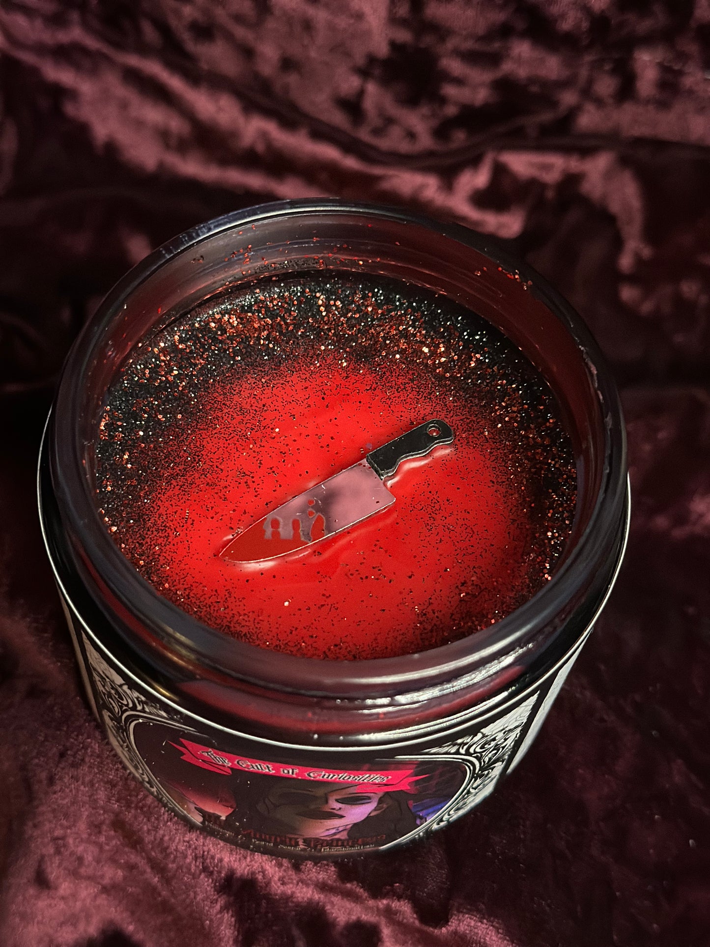 The angry princess 8oz wickless candle
