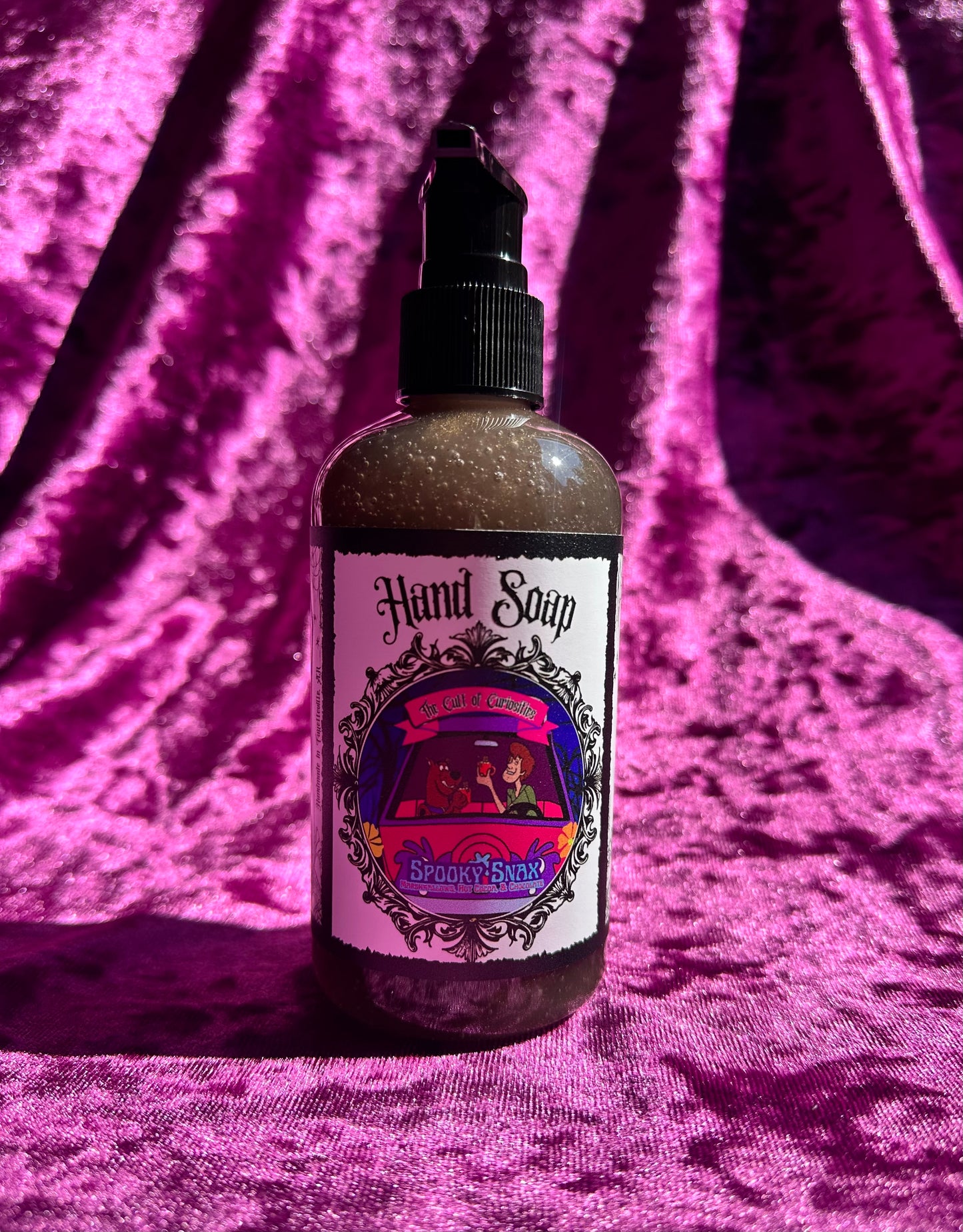 Spooky snax 9oz hand soap