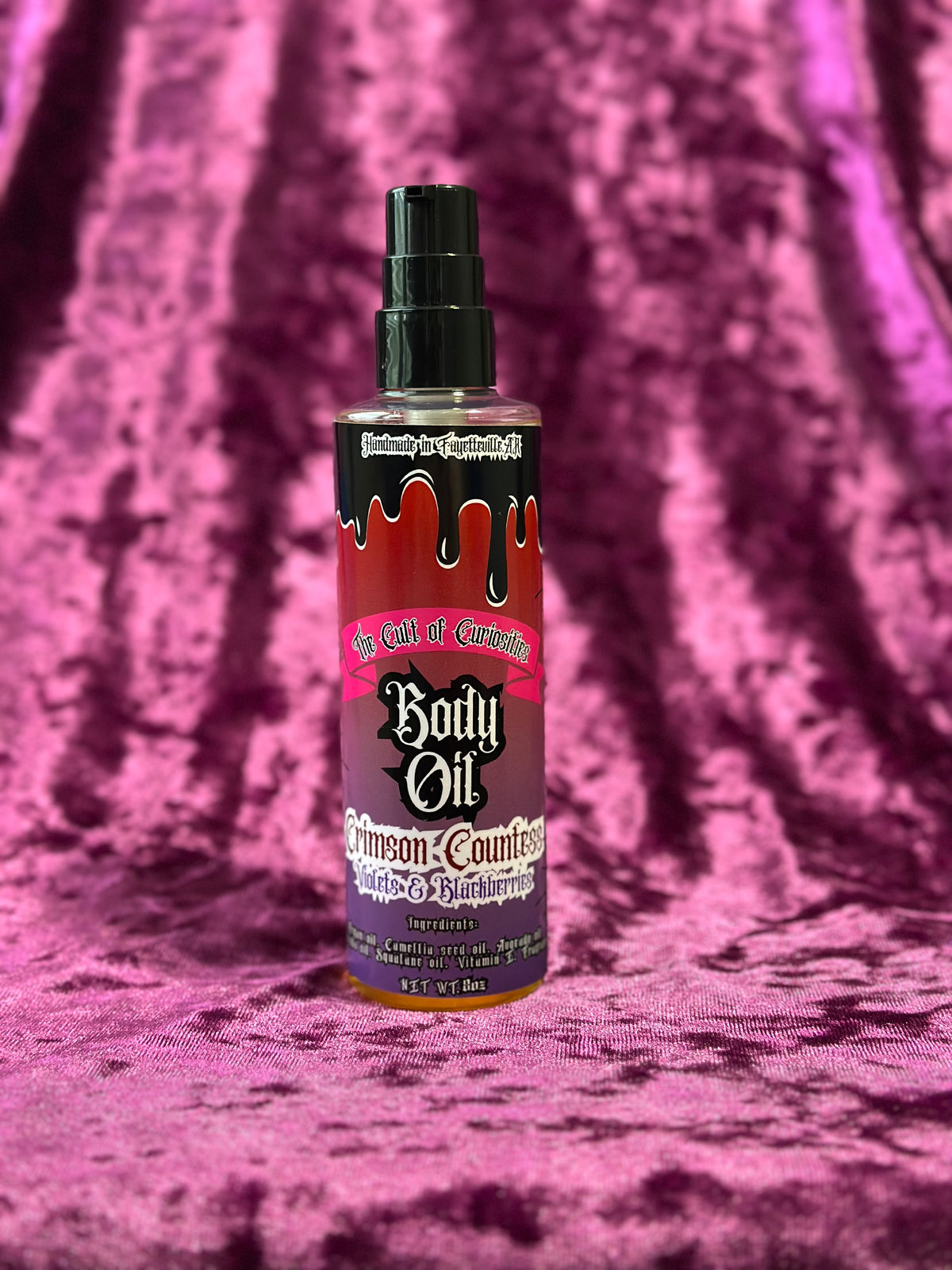Crimson Countess 8oz luxe body oil