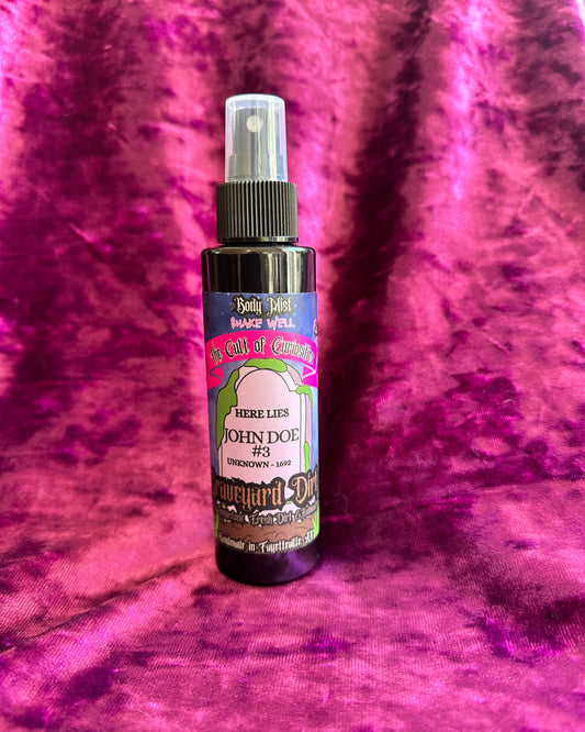 Graveyard dirt 4oz magic body mist