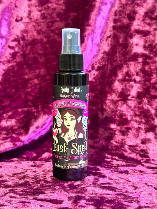 Lust spell 4oz magic body mist