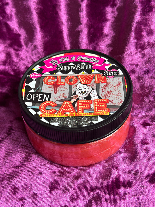 Clown cafe 8oz sugar scrub