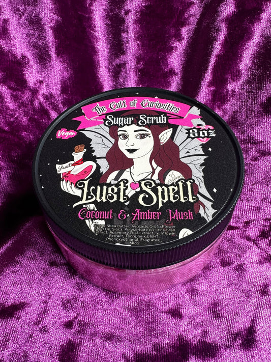 Lust spell 8oz sugar scrub