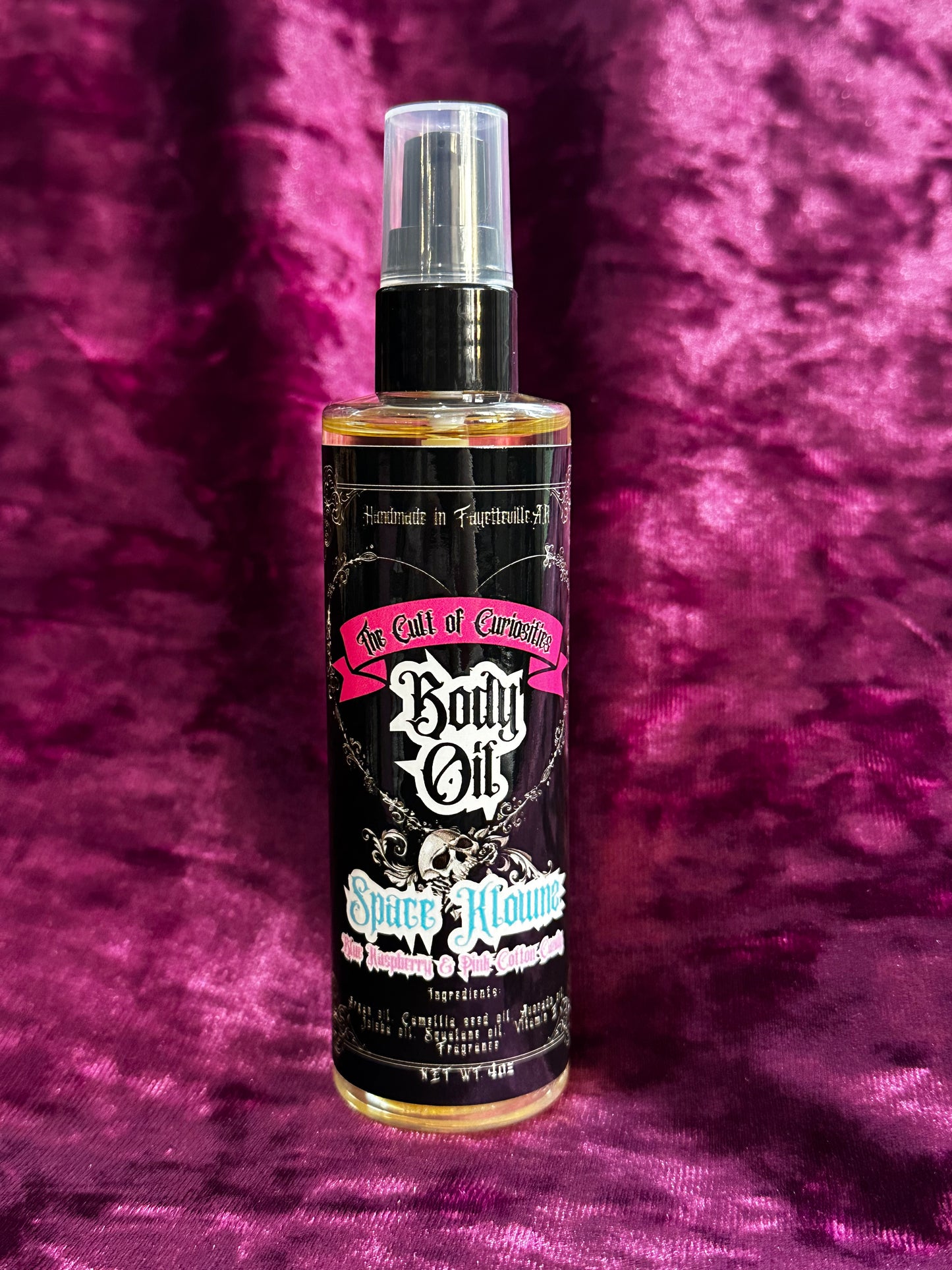 Space klownz 4oz mini body oil