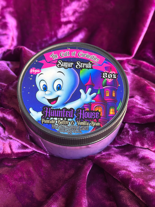 Haunted house 8oz sugar scrub