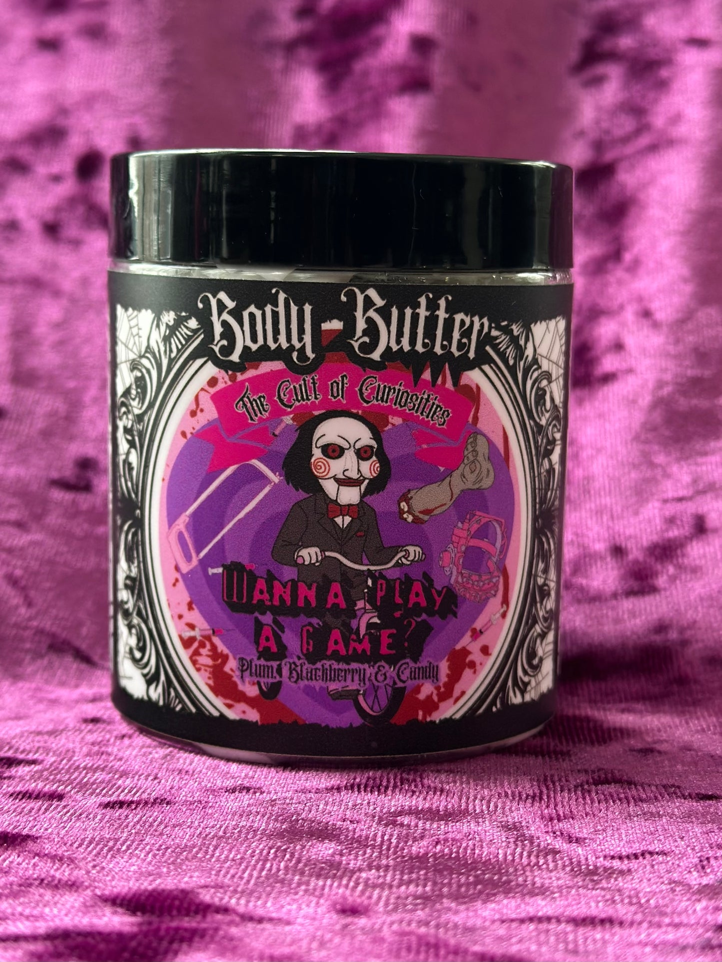 Wanna play a game? 8oz body butter