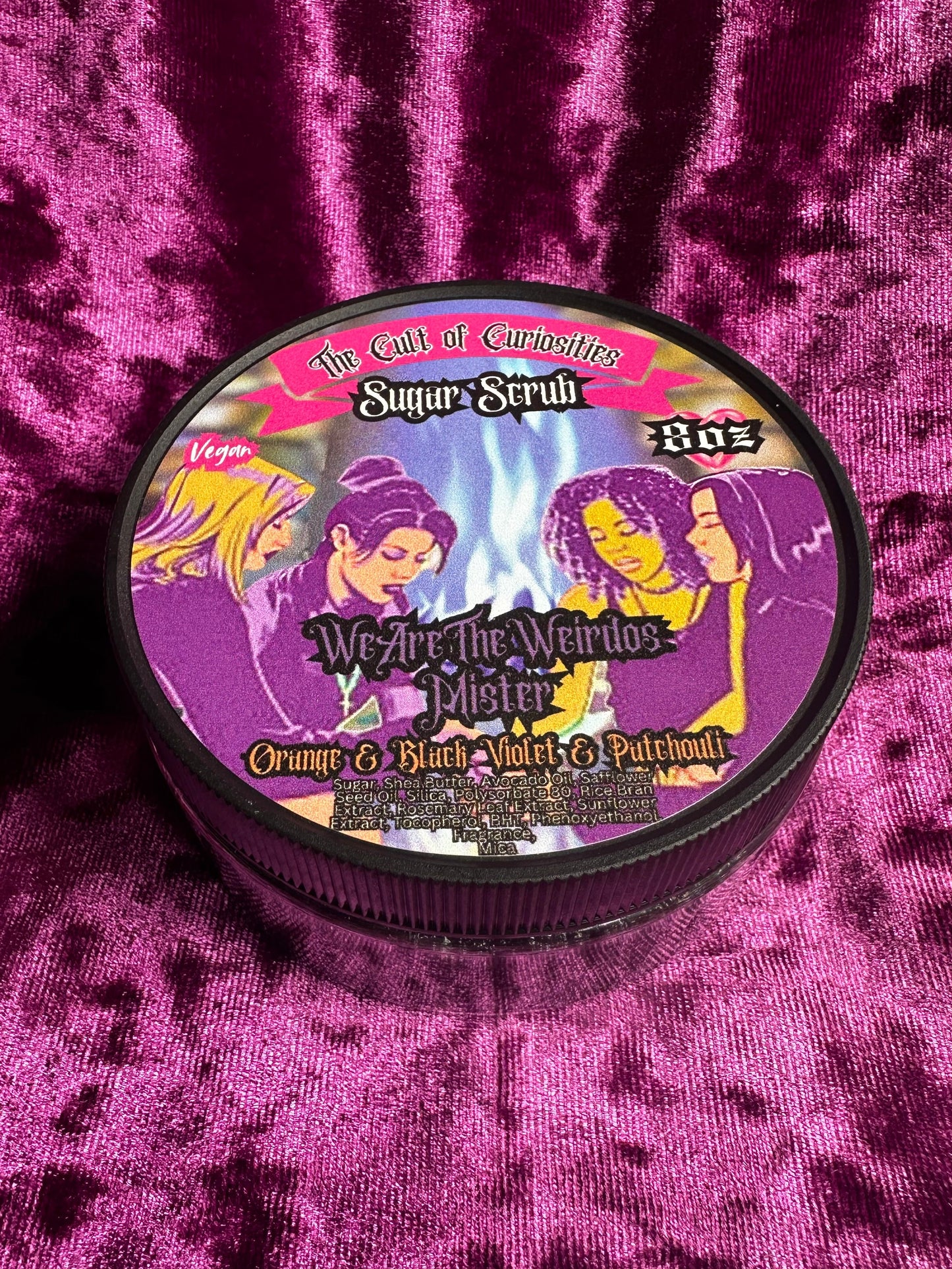 We are the weirdos mister 8oz sugar scrub