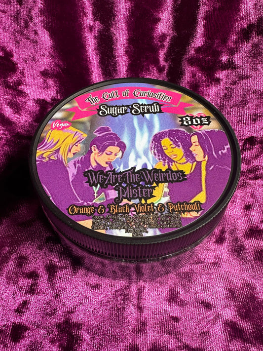 We are the weirdos mister 8oz sugar scrub