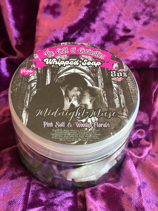 Midnight muse 8oz whipped soap