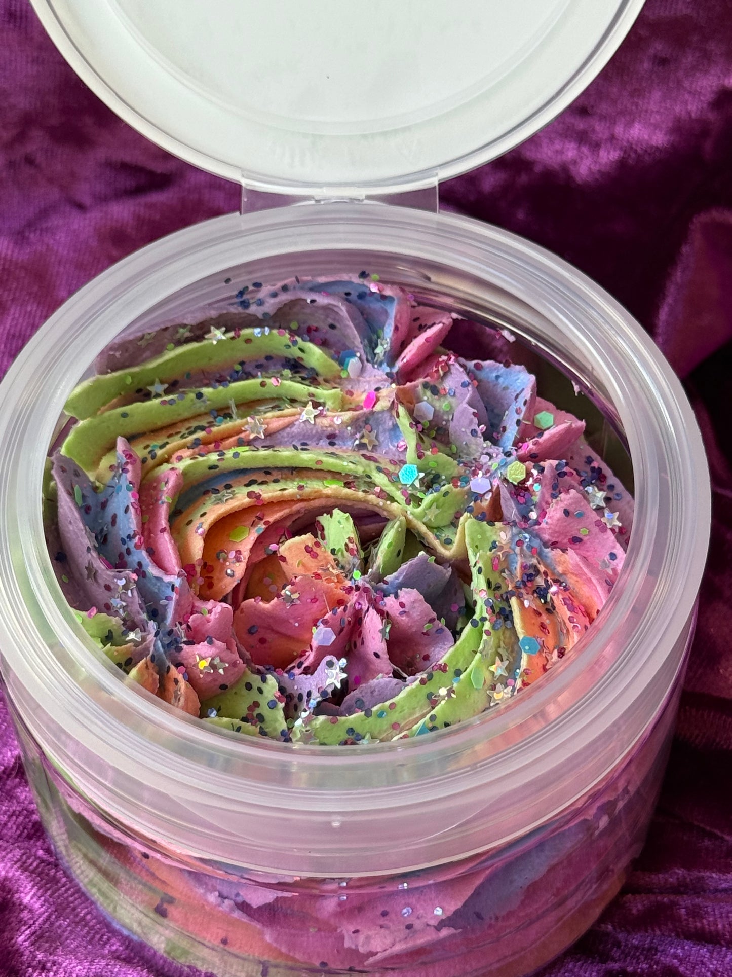Death by unicorn 8oz whipped soap