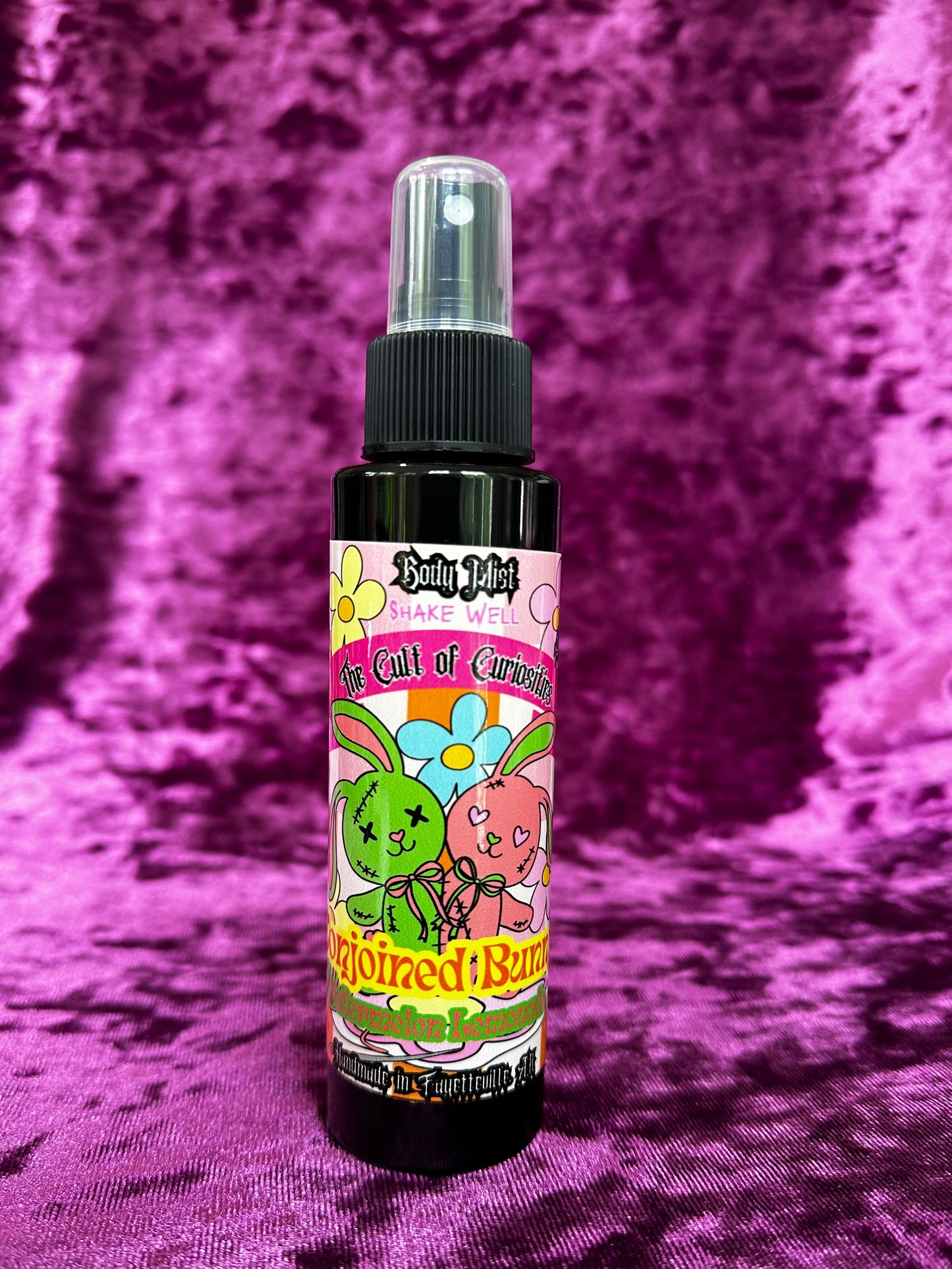 Conjoined bunny 4oz body mist