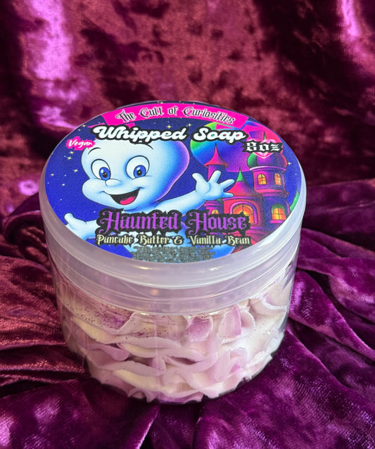 Haunted house 8oz whipped soap