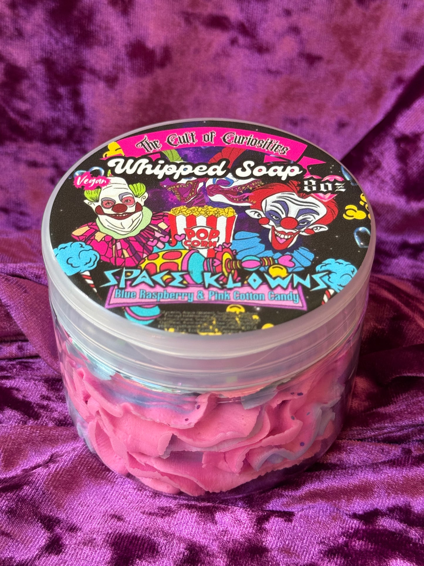 Space klownz 8oz whipped soap
