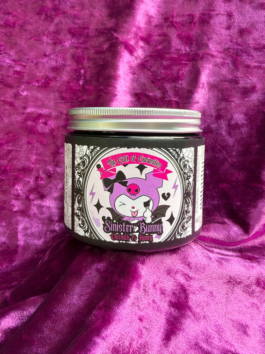 Sinister bunny 8oz wickless candle