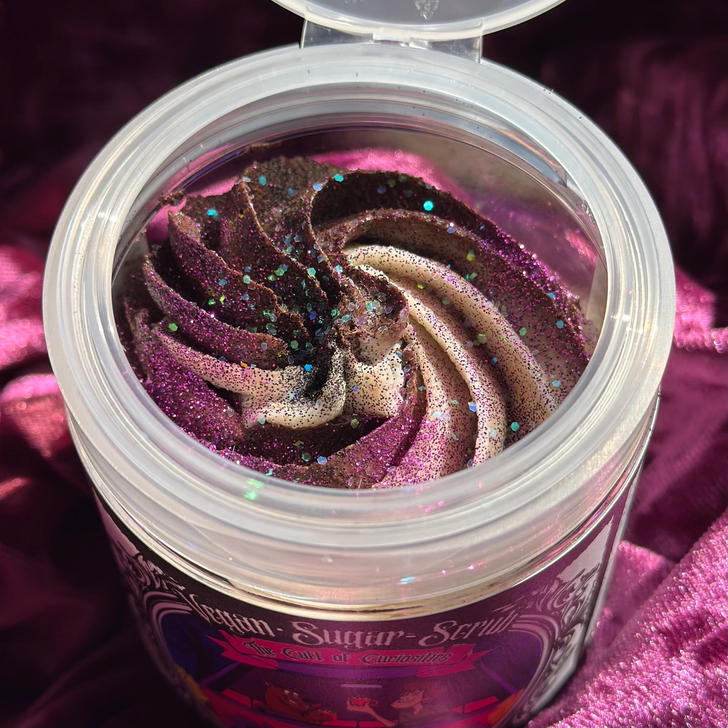 Spooky snax 8oz sugar scrub