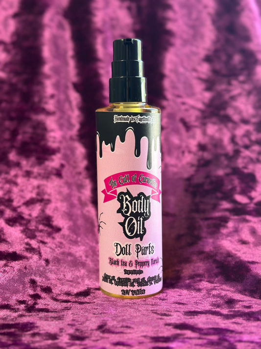 Doll parts 8oz body oil