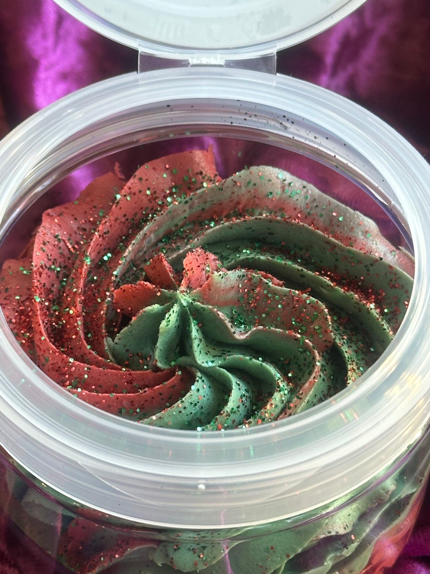 A krampus christmas 8oz whipped soap