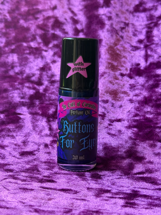 Buttons for Eyes 30ML shimmer perfume oil