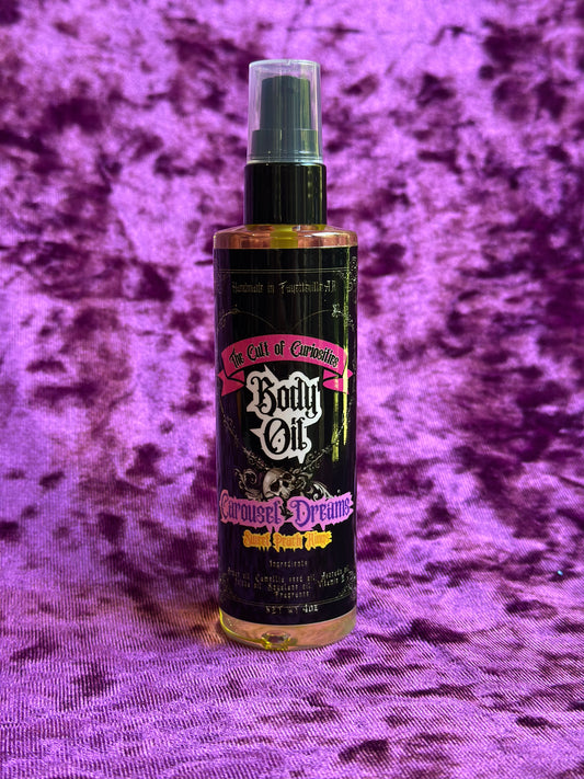 Carousel dreams 4oz mini body oil