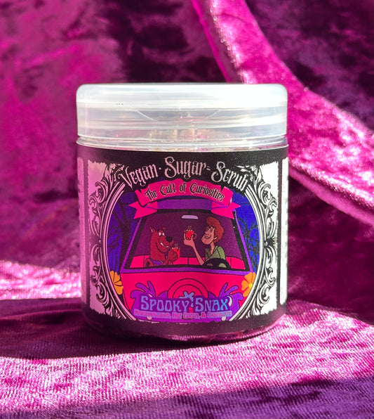 Spooky snax 8oz sugar scrub
