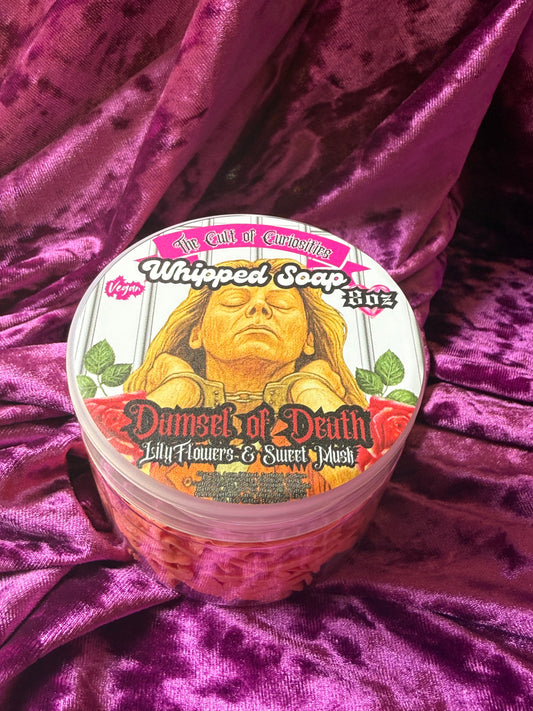Damsel of Death 8oz whipped soap
