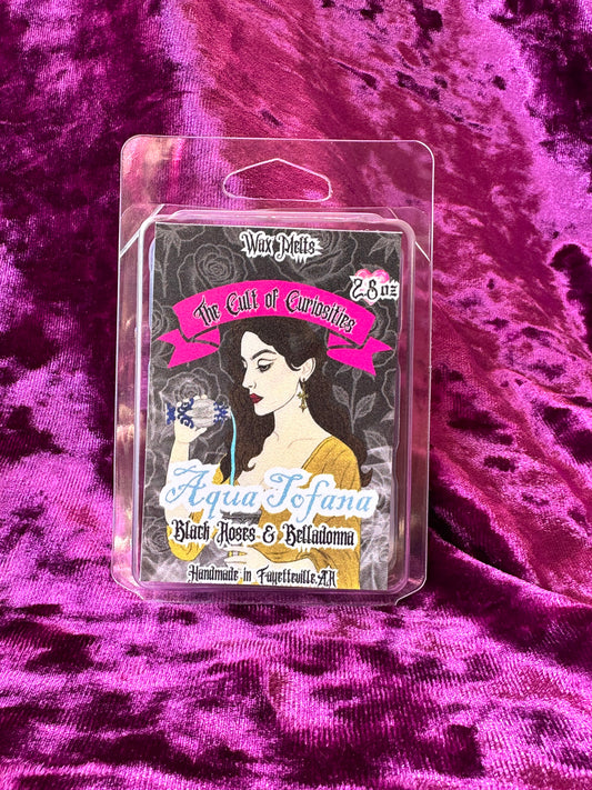 Aqua tofana 2.5oz wax melts