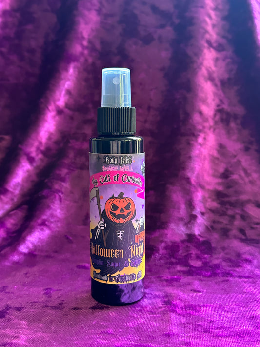 Halloween night 4oz body mist