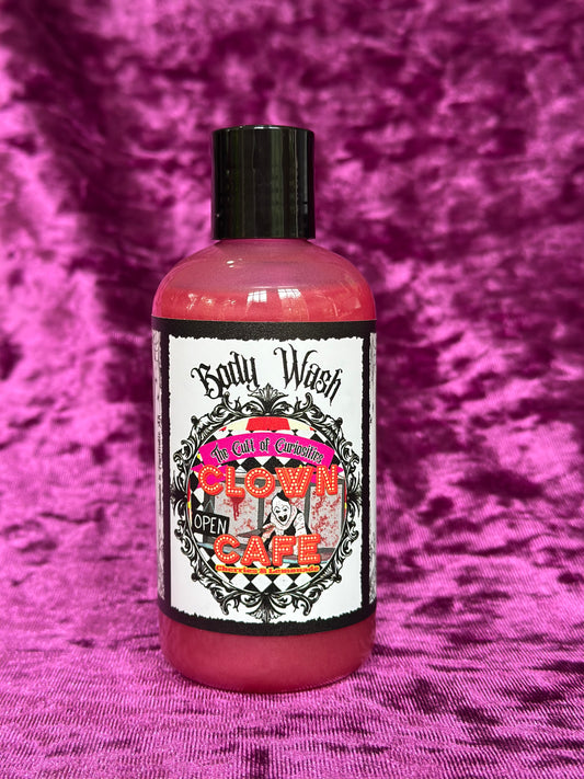 Clown cafe 9oz body wash