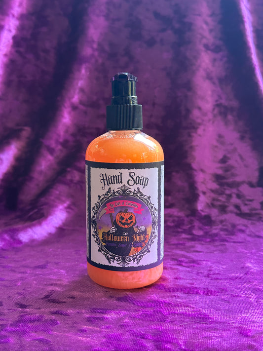 Halloween night 9oz hand soap