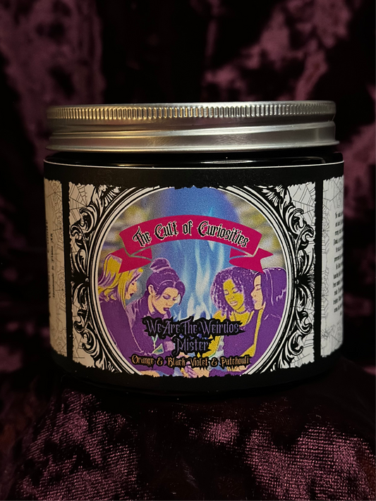 We are the weirdos mister 8oz wickless candle