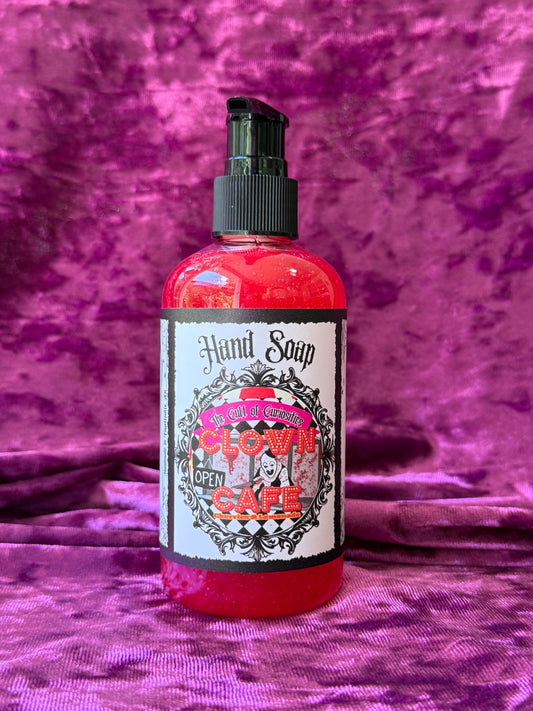 Clown cafe 9oz hand soap