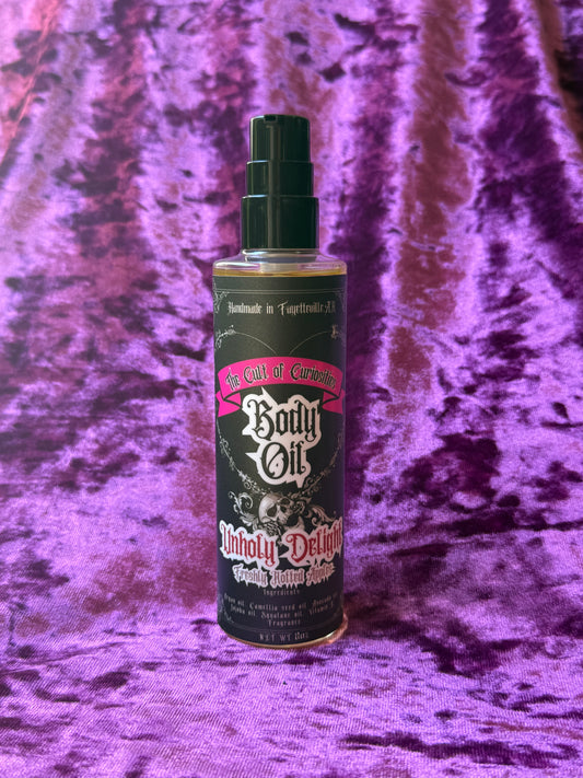 Unholy delight 8oz luxe body oil