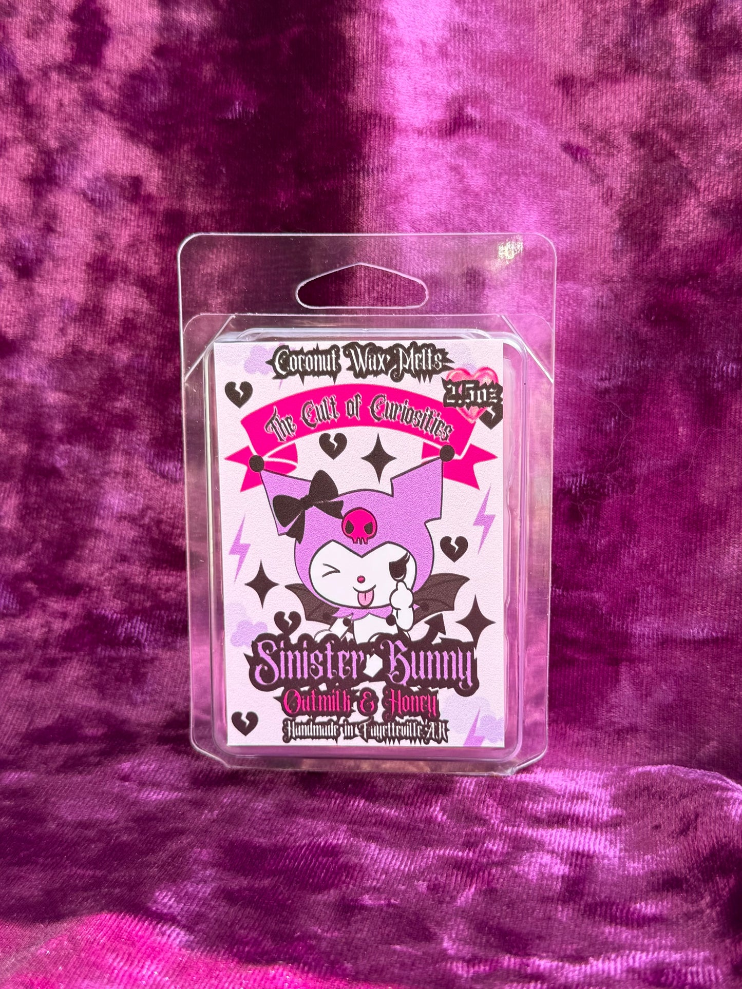 Sinister bunny 2.5oz wax melts