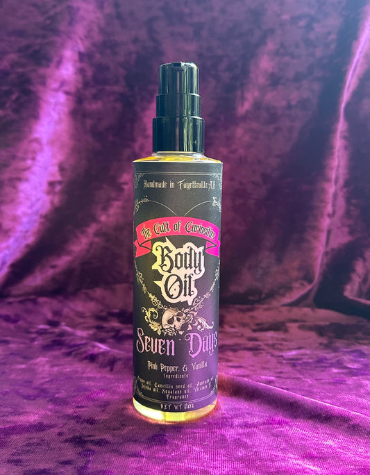 Seven days 8oz luxe body oil