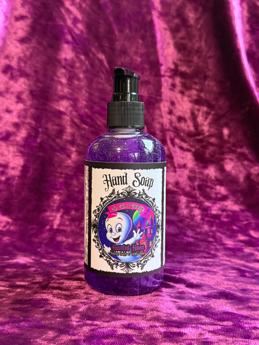 Haunted house 9oz hand soap