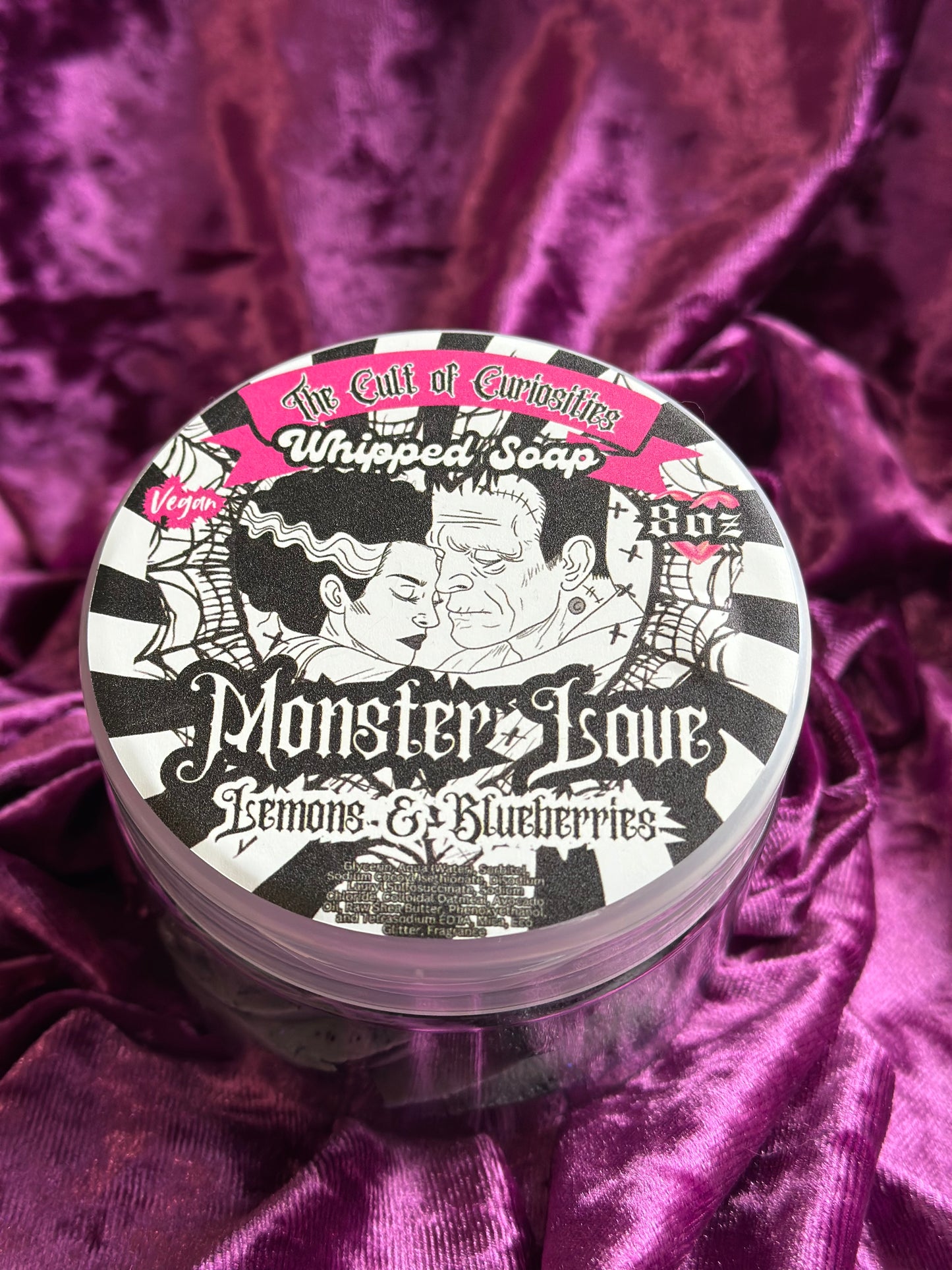 Monster love 8oz whipped soap
